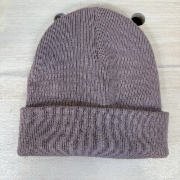 Herschel Elmer Beanie in Mauve Rose One Size OS Ribbed - Picture 3 of 5